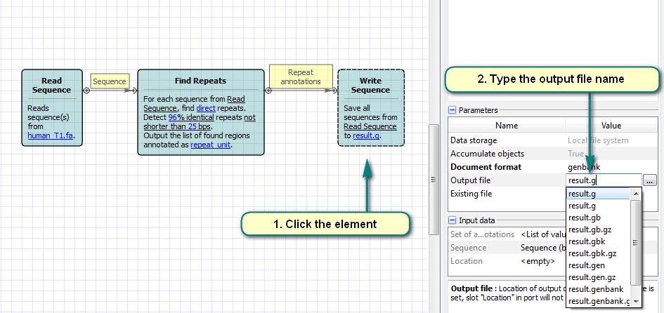 How to find repeats for a set of sequences