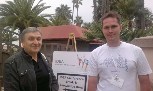 Victor Solovyev from Softberry and UGENE project leader Mikhail Fursov