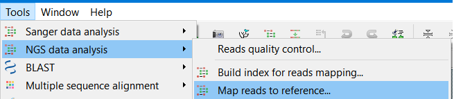 Image of Align Tool Menu